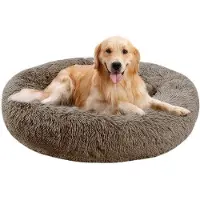 OEM Wasbaar, rond hondenbed, 70 cm, zacht en antislip