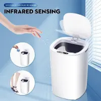 OEM Prullenbak - Prullenbak met sensor - Afvalbak - Vuilnisbak - Elektrische prullenbak - 9 liter - Automatische sensor - Slimme sensor - Wit