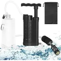 OEM Waterfilter voor reiniging, afmetingen 70x40x210 mm, gewicht 351 gram, kleur zwart