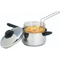 OEM Inductie frituurpan, roestvrij staal, 20 cm