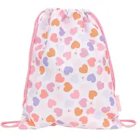 A Little Lovely Company Gymtas met trekkoord - Sporttas voor school of zwemles - Hartjes