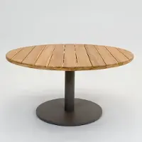 Vita Mango lage eettafel 140 cm teak