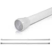 OEM Witte telescopische stang, 70-120 cm, verstelbaar, stevig, universeel