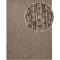 Tapis.fr Binnen- en buitenkleed Venezia taupe 240x340 cm