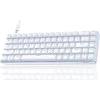 Core Mechanical Keyboard - Mechanisch Toetsenbord - Mechanische Toetsenbord - 68 Keys - USB C - Wit - 31cm x 10cm x 4cm