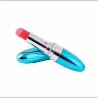 ASR Lipstick Vibrator - Eenvoudig te Bedienen - Spatwaterdicht - Vibrator - Sex Toys voor Vrouwen - Mini Vibrator - Blauw