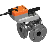 Belimo 3-Weg Regelklep DN40 Flens Kvs16 24VAC/DC 9s 0-10V 8Nm IP54 R7040R16-B3/NRQ24A-SZ