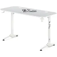 Diablo Chairs Wit gaming bureau X-Mate, 140 x 60 x 75 cm, van