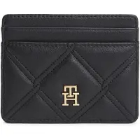 Tommy Hilfiger Etui 'Quilted Card' zwart