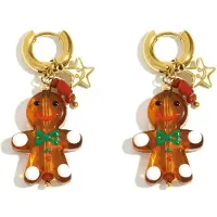 Yehwang Oorbellen met druppelvorm van roestvrij staal, ster, casual, dagelijks, eenvoudig, serie, damessieraden