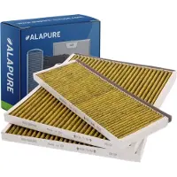 Alapure voor Bosch CleanAir Plus Koolstoffilter DWZ1BK1I6 / 17008032 (3st.)