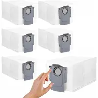 AreoSe Set van 6 stofzuigzakken voor de Roborock Q Revo