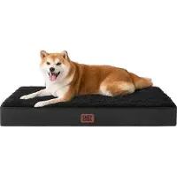 OEM Orthopedisch hondenbed, zwart, 89x58x9 cm, wasbaar