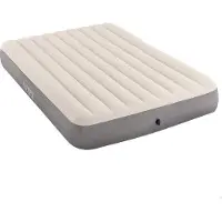 OEM Hoogslaper met luchtmatras, taupe/grijs, California King formaat