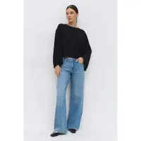 Gina Tricot Wide fit Jeans in 5-pocketmodel met lyocell