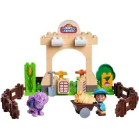 BIG - Bloxx Dino Ranch Corral Bricks - Bouwstenen