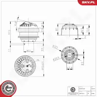 ESEN SKV 75SKV419 Motorsteunlager
