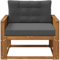 vidaXL Buiten Midden Sofa Naturel