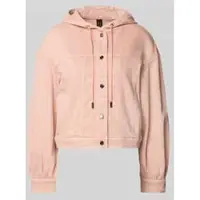 Marc Cain jeansjack met capuchon en steekzakken