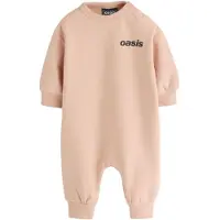 Next Rompertje/body 'Oasis' crème / antraciet