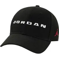 Jordan Hoed 'JAN' rood / zwart / wit