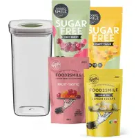 Berghoff & FRIENDS | Food2Smile + Smart Seal 1.60L Very Berry - Happy Sour - Fruit-tastic - Lemon Treats - Transparant -