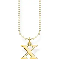 Thomas Sabo - KE2033-413-39-L45V - Halsketting - Dames - 925er Zilver geel verguld - 38-45cm
