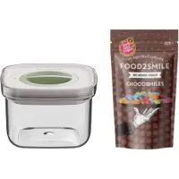 Berghoff & FRIENDS | Food2Smile + Smart Seal 0.40L Chocosmiles 85g - Transparant -