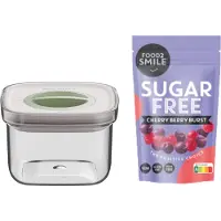 Berghoff & FRIENDS | Food2Smile + Smart Seal 0.40L Cherry Berry Burst 85g - Transparant -