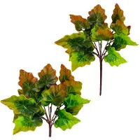 Inspiruj Alokazja - Kunstplant - Bruine Bladeren - Pik 38 cm