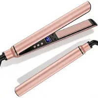 Fokelyi - 2-in-1 Stijltang - Krullen & Steilen - 3 Temperatuurinstellingen - Ionische Anti-Pluis Technologie - Keramische Platen - Snel Opgewarmd - Alle Haartypes