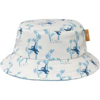 Fresk UV 50+ Zonnehoed voor kinderen 86 – Beschermende Reishoed – Hoofdbescherming Jongens - Creme - Monkey
