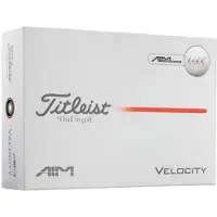 Titleist Velocity AIM Golfballen Wit 2026