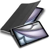 Cadorabo Tablet Hoesje geschikt voor iPad Air 11 2024 in Satijnzwart