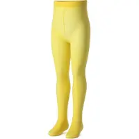 Bellivalini BLV-FI-1008 Kinderen Glad Panty - 40 DEN -Microvezel - Polyamide - Geel - 92/98