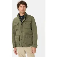 Camel active Blouson met oprolbare capuchon - Maat menswear-33 - Olijfgroen