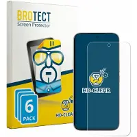 BROTECT - Screenprotector voor Infinix Note 60 - Folie Beschermfolie transparant 6 Stuks