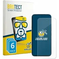 BROTECT Screenprotector 6 Stuks voor Infinix Note 60 Beschermglas transparant