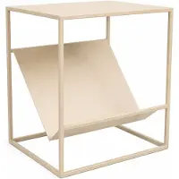 Loft42 Freek Bijzettafel met Tijdschriften- of Krantenbak Zwart - -