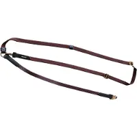 Niggeloh Grip Hondenriem / Hondenlijn– Verstelbare Lichtgewicht Lijn met Extra Grip - Bruin 20mm - 2 tot 3 meter