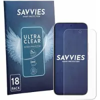 Savvies - Screenprotector voor Infinix Note 60 - Folie Beschermfolie transparant 18 Stuks
