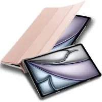 Cadorabo Tablet Hoesje geschikt voor iPad Air 13 2024 in Pastel roségoud