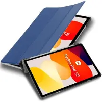 Cadorabo Tablet Hoesje geschikt voor Xiaomi Redmi Pad SE in Jersey donkerblauw
