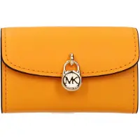Michael Kors Oranje Leren Portemonnee