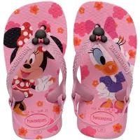 Havaianas teenslippers met hielbandje roze Meisjes Rubber - maat 21