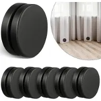 OEM Ronde magnetische gordijnset, waterdicht, zwart, 6-delig