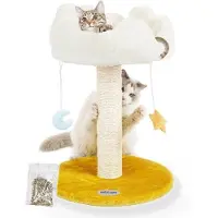 OEM Kartonnen krabpaal met zacht plateau en speeltjes voor katten