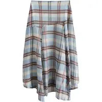 Next Rok hemelsblauw / bruin / wit
