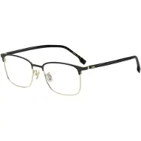 HUGO BOSS BOSS 1930/F 54/18/150 Matte zwart goud Metalen monturen MAN BOSS 1930/F