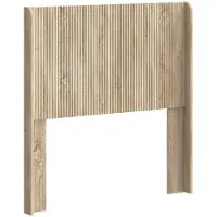 vidaXL Hoofdbord Sonoma Eiken Bewerkt hout